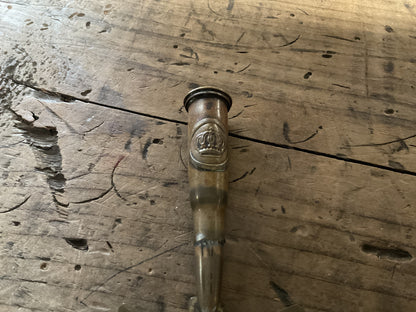 WWI St. Miguel Trench Art Cross w/ Decorated Cartridge Handle