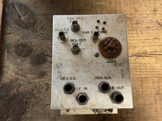 WWII Aircraft Radar / Beacon Tuning Electronics Unit