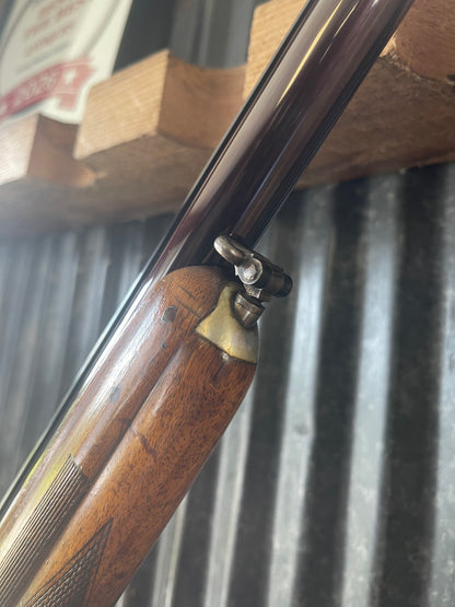 Exceptional 1950s Cosmi Brevettato Special-Order 12 Gauge – Three-Barrel Set – Case-Hardened Receiver – English Straight-Hand Stock – Original Fitted Case – Robert Foman Provenance