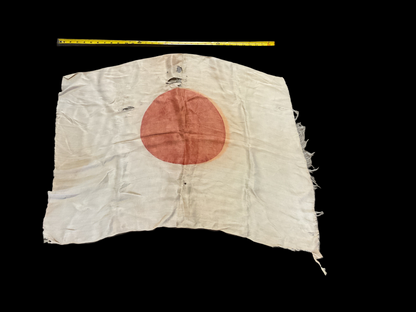 WWII Japenese National Battle Flag (Rare Silk Version)