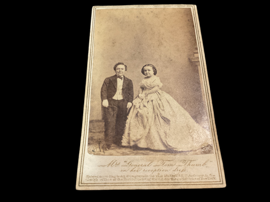 General Tom Thumb CDV (Carte de Viste)