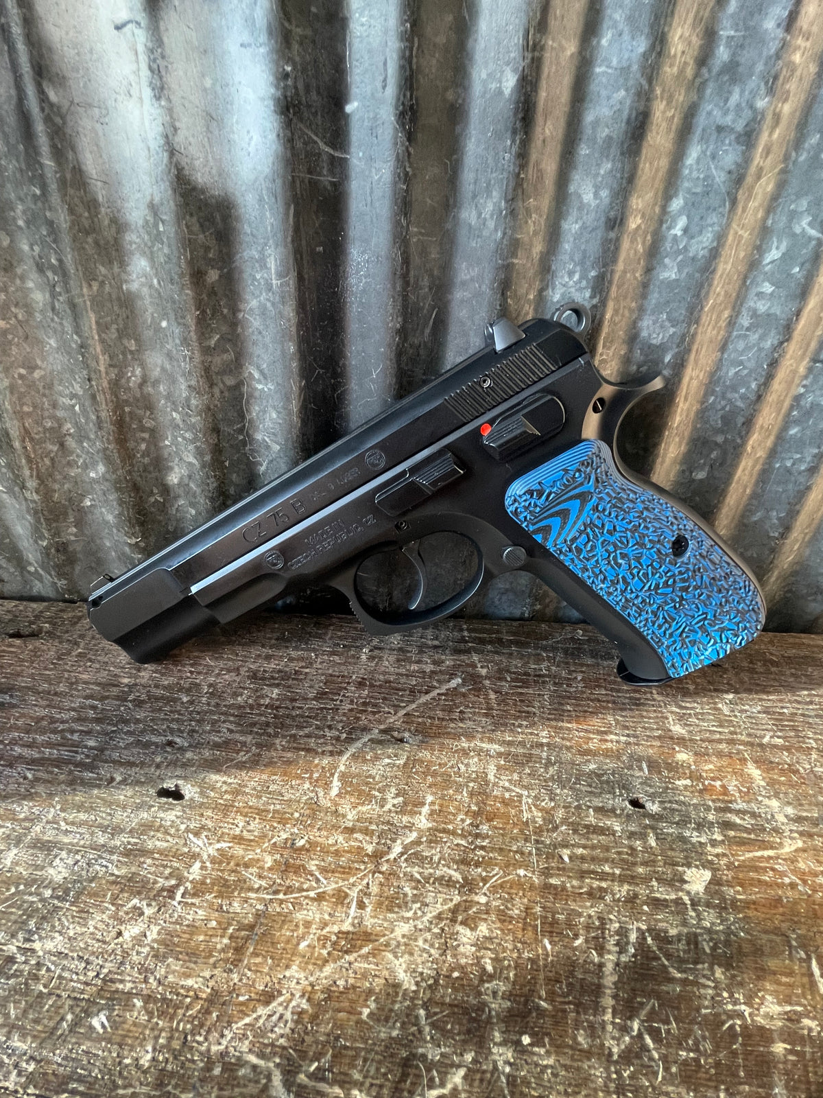 CZ 75 B 9mm – Excellent Used Condition – Original Box, 4 Magazines, 2 Holsters & Extra Grips