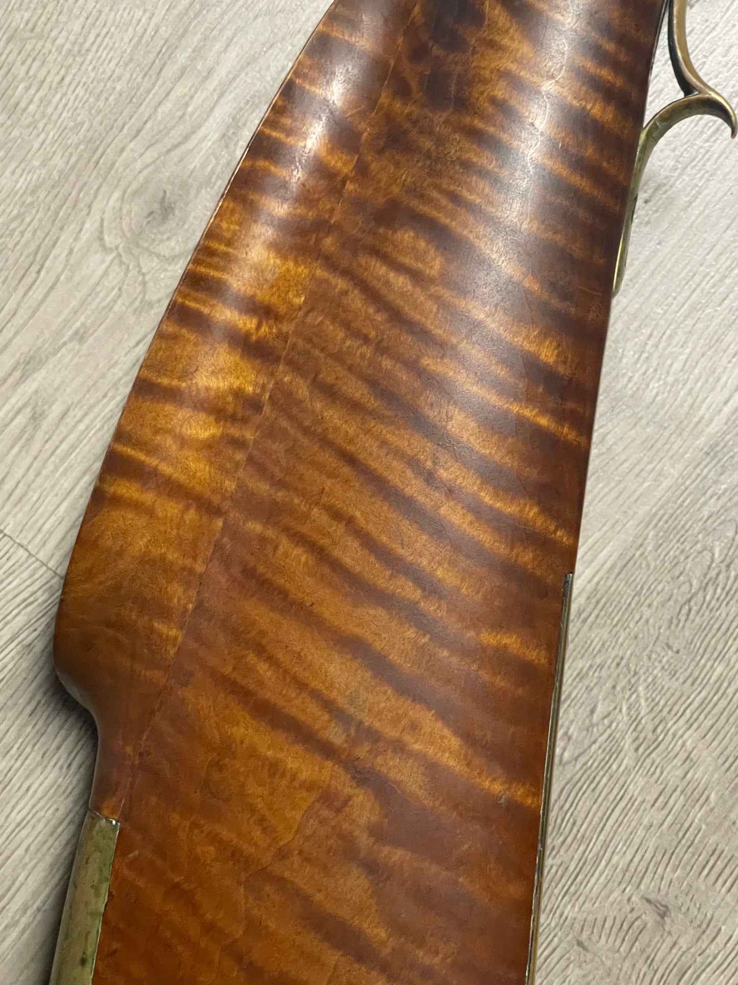 Custom .50 Cal “Chunk Gun” – Joe Sivits (New Paris, PA) – Heavy Octagon Barrel – Tiger Maple