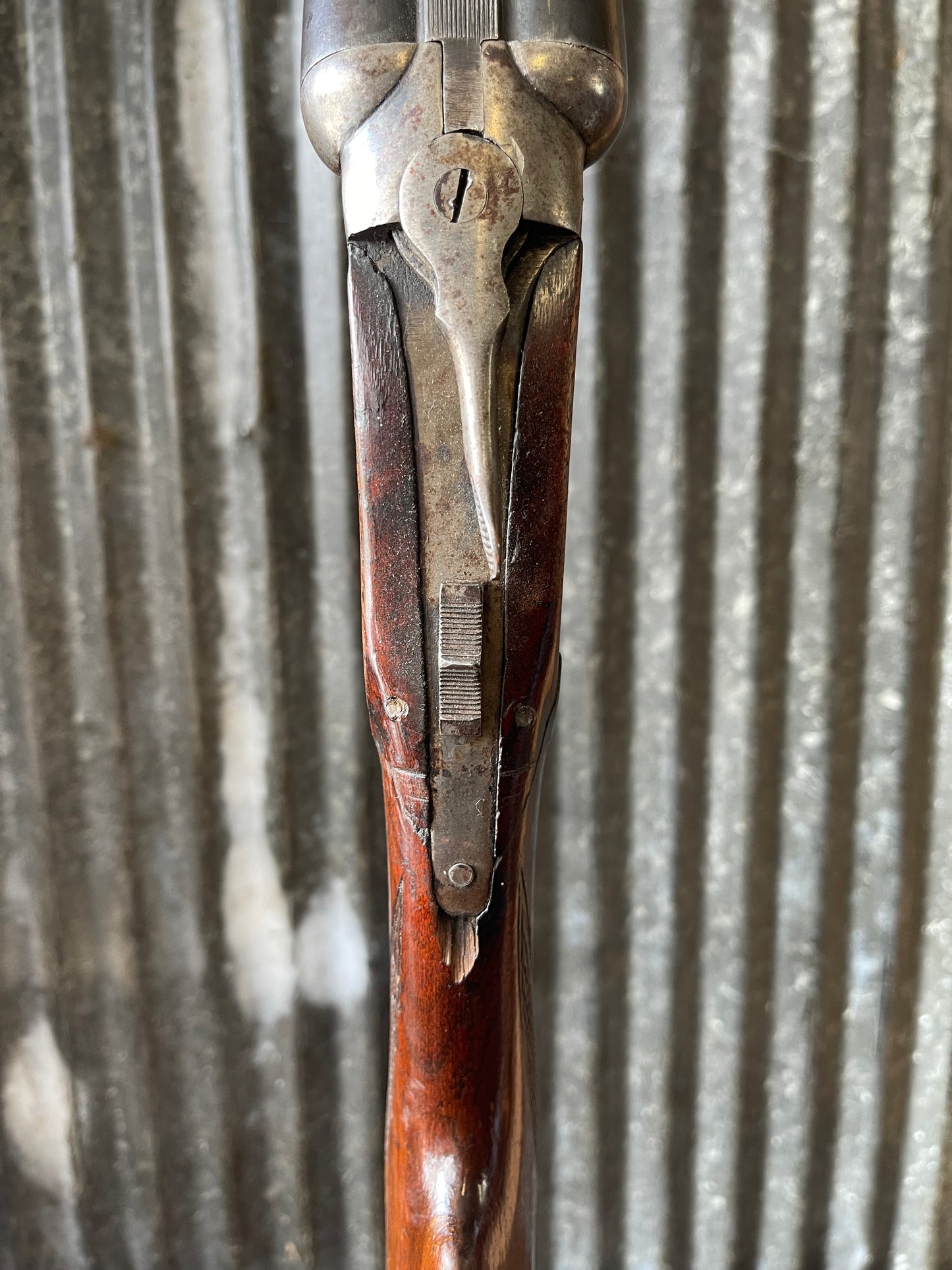 Crescent Arms “Plymouth” Side-by-Side Shotgun – 16 Gauge