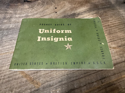 Pocket Guide of Uniform Insignia WWII