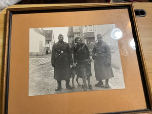 Original WWII German Military Photograph-Framed