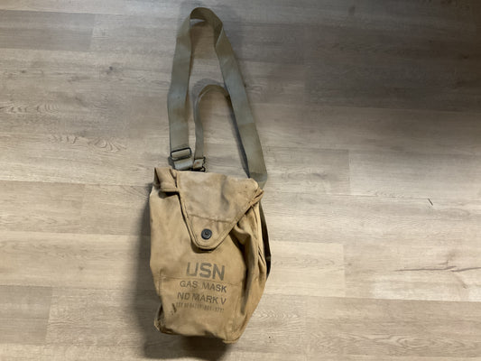 U.S. Navy Mark V ND Gas Mask Carrying Bag