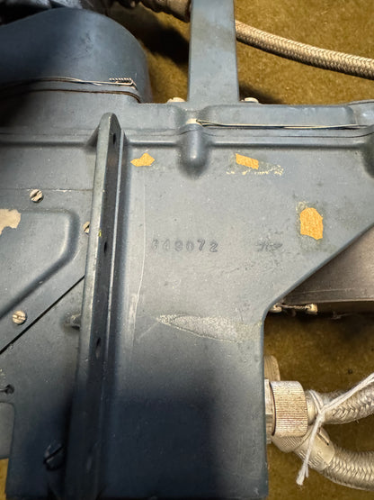 Vintage Military Radar Antenna Assembly CS-66ACN-1 — 24V DC Dish Unit
