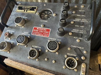 WWII U.S. Navy Admiral CP-20/APG-17 Aircraft Radar Bomb-Release Computer Unit With Original Box