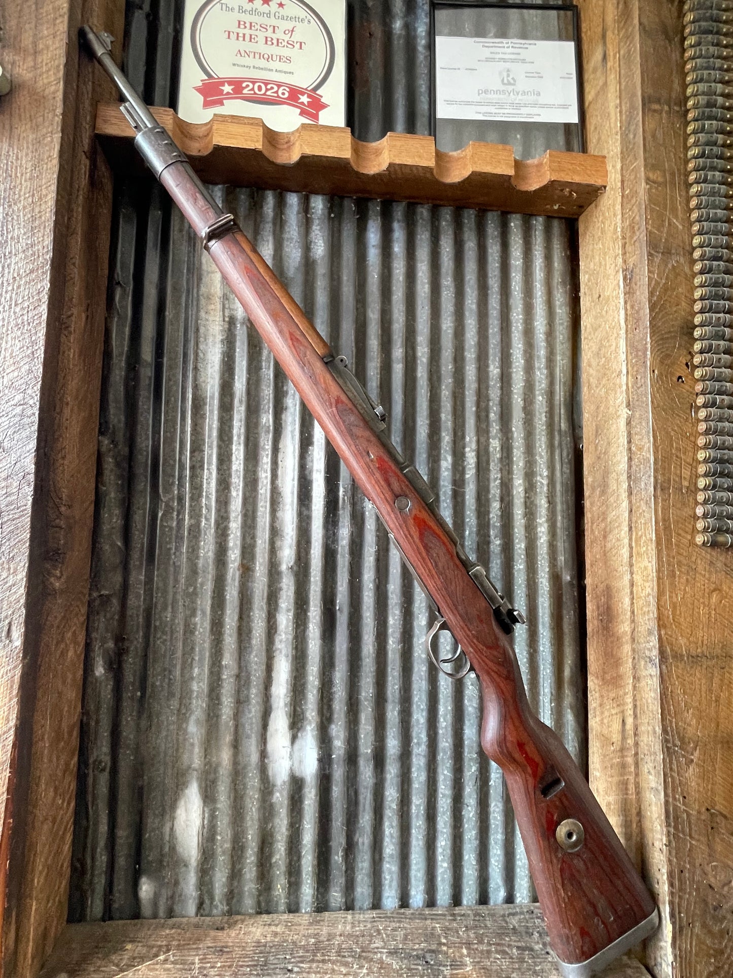 German K98k Mauser – “duv 42” Berlin-Lübecker Maschinenfabrik – 8mm Mauser