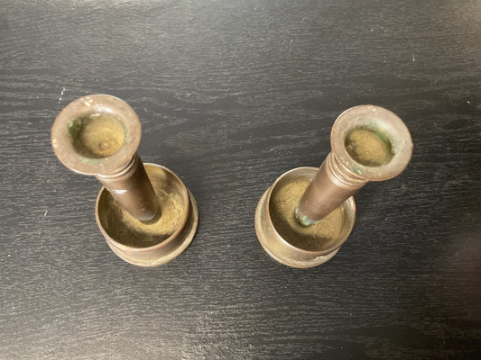 Trench Art 40mm Candle Holders