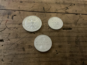 Original German Coin Collection-Imperial Germany, Weimar Republic, Third Reich, & Postwar-era
