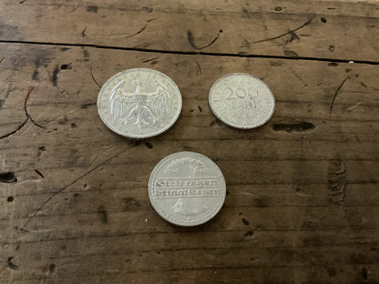 Original German Coin Collection-Imperial Germany, Weimar Republic, Third Reich, & Postwar-era