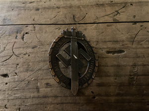 Repro German Coburg Badge “MIT Hitler in Coburg 1922-1932”