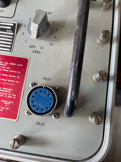 U.S. Navy Electro Explosive Device Test Set Mark 48 Mod 0 (1963) – Complete with Test Cables – Untested