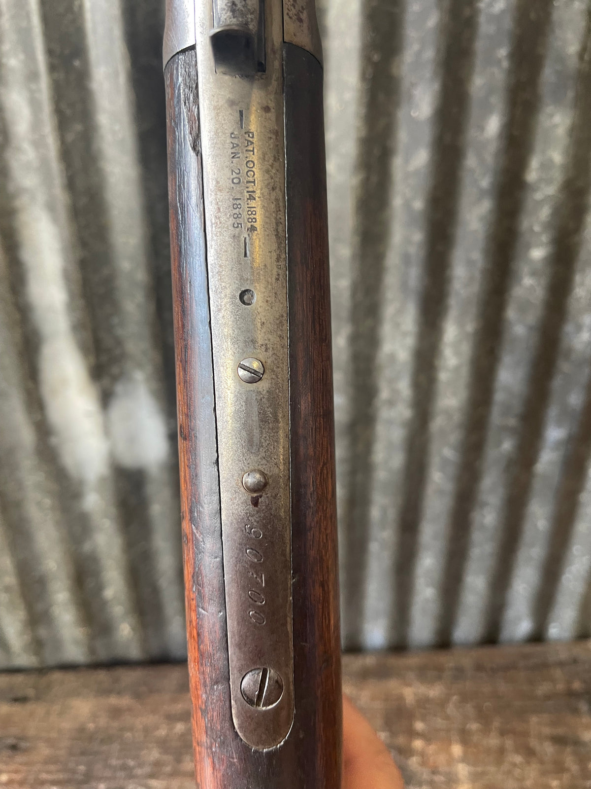 Antique Winchester Model 1886 .45-90 WCF – Manufactured 1894 – Special Order 26” Half Octagon/Half Round Barrel