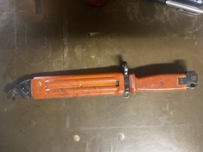 Soviet/Eastern bloc AK Bayonet ( Type II/ 6X3 Style)