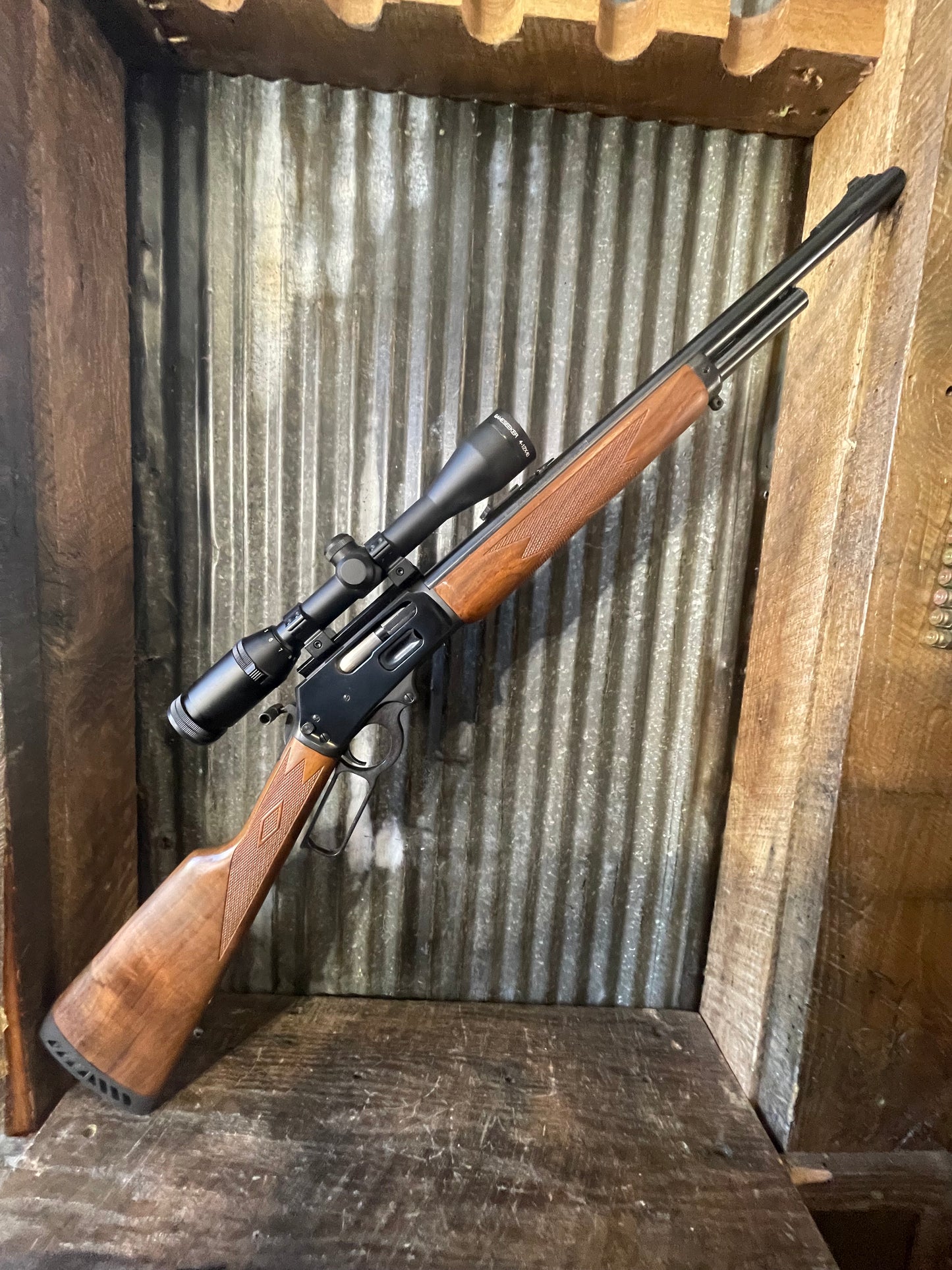 JM Stamped Marlin 1895 Guide Gun – .45-70 Govt – Ported – Pentax Scope