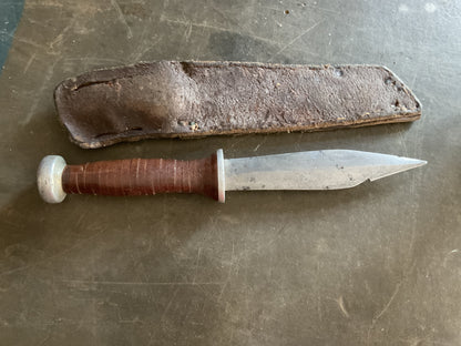 WWII Theatre Knife (brown handle dagger)