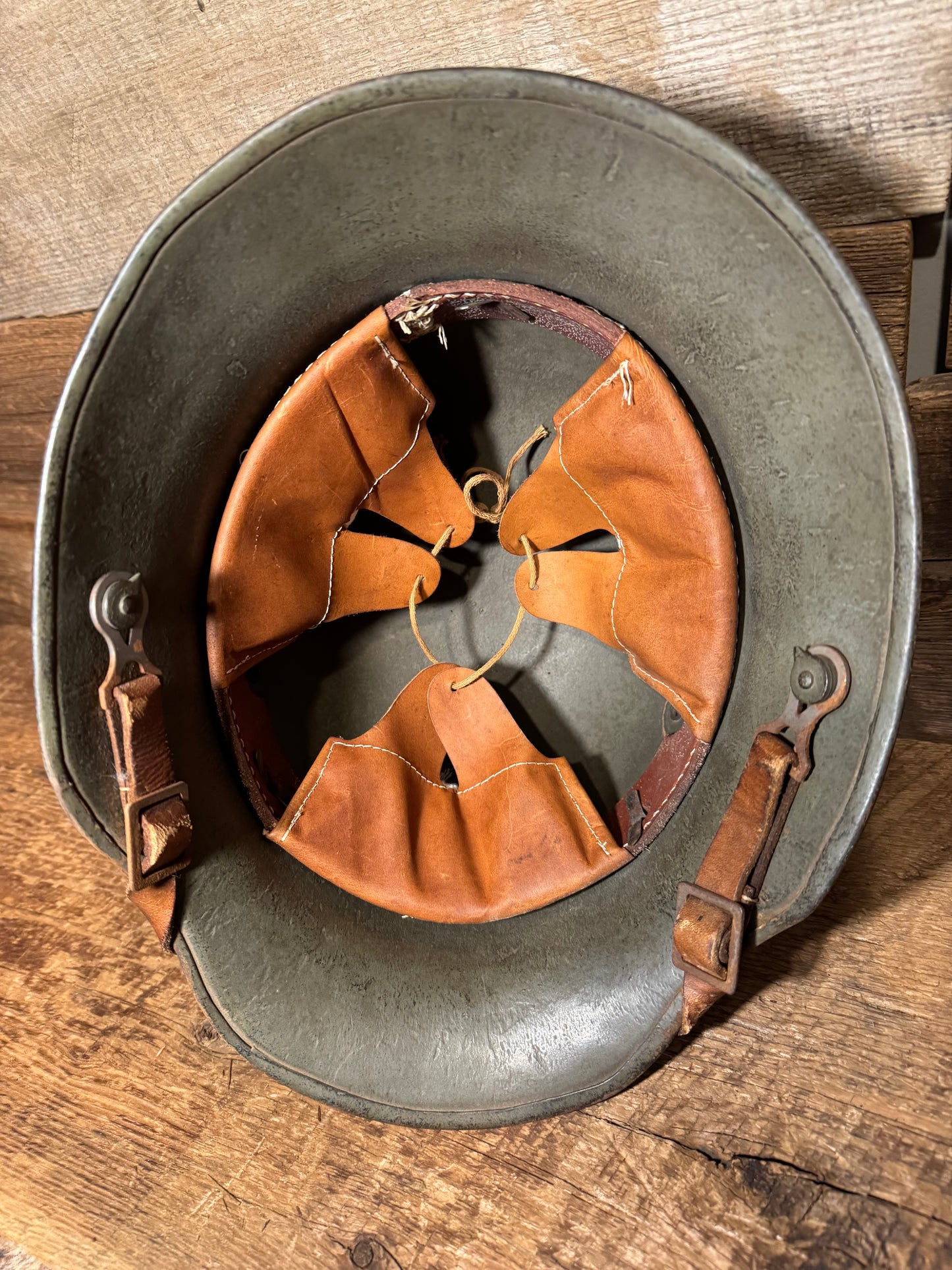 Original German WWI Refurbished M16 Helmet