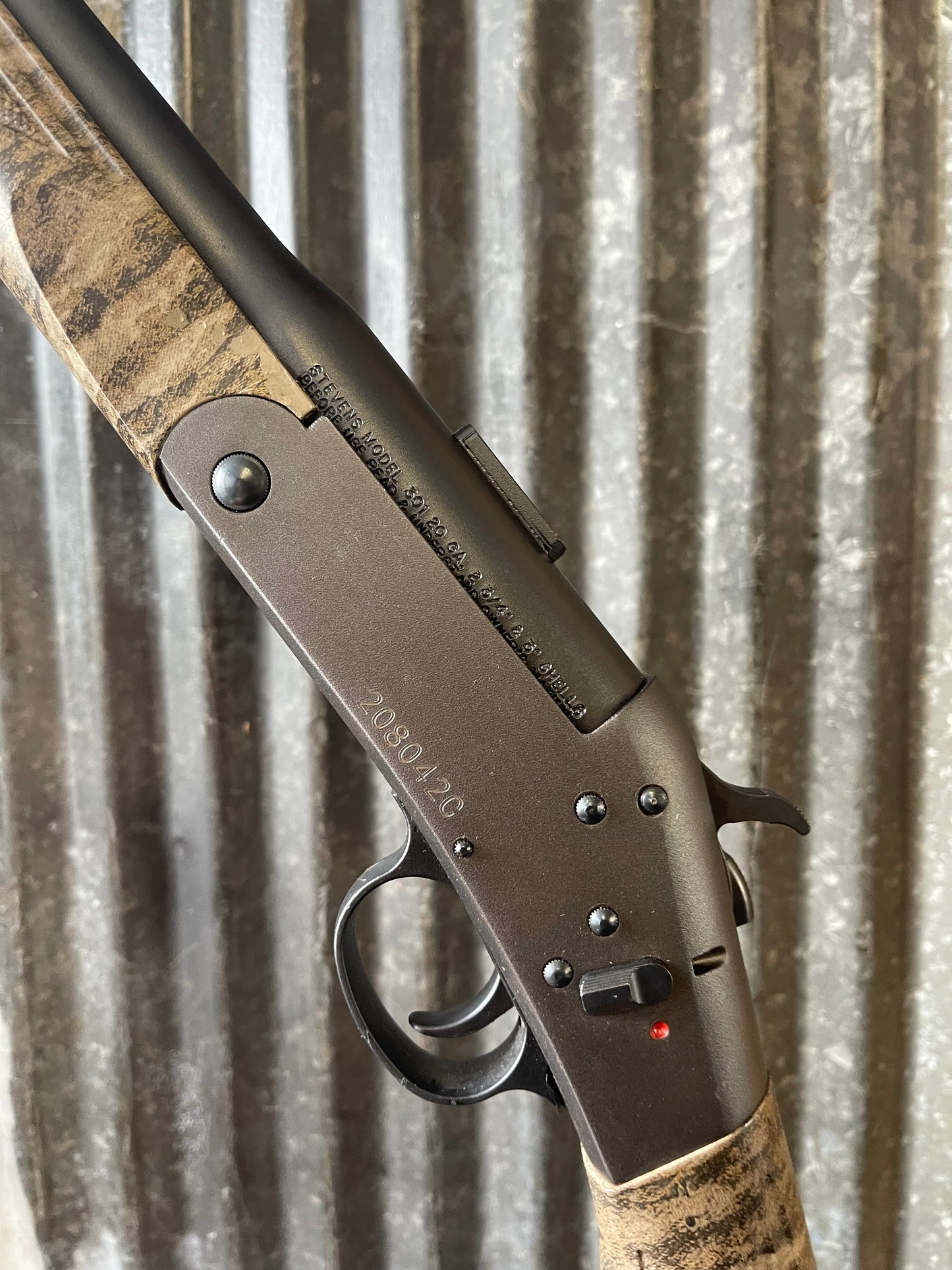 Stevens Model 301 Single Shot 20 Gauge – Mossy Oak Camo