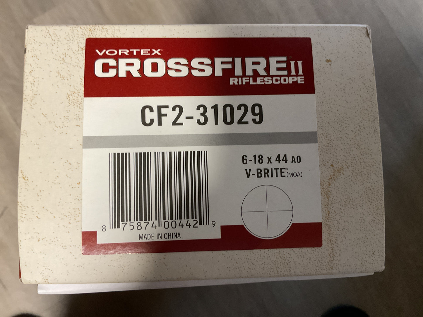 Vortex Crossfire II 6-18x44 AO V- BRITE