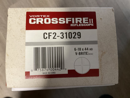 Vortex Crossfire II 6-18x44 AO V- BRITE