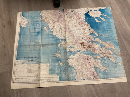 Situation Map A “The Balkans” 1:700,000-1