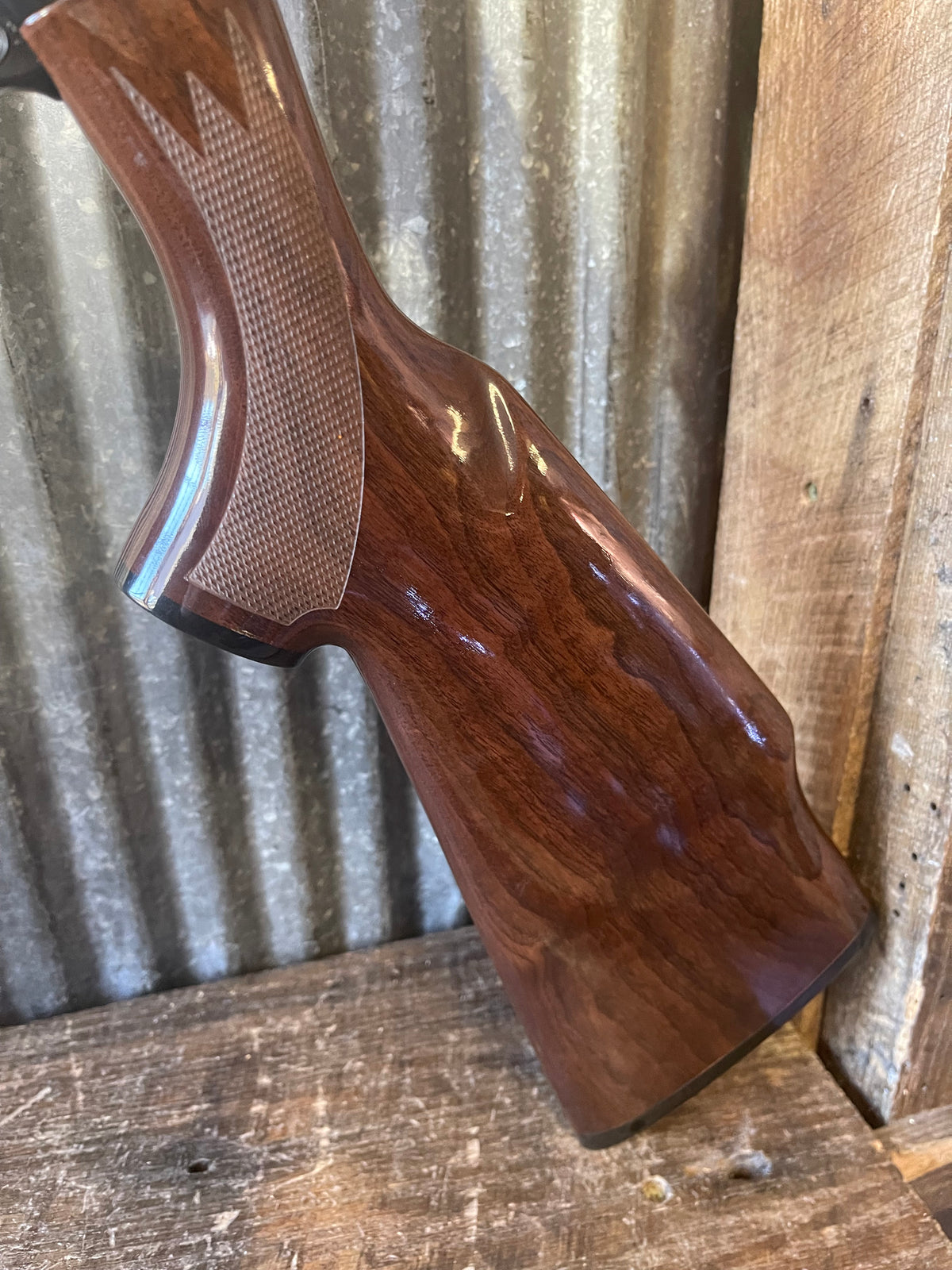 Beautiful Remington Model 572 Fieldmaster BDL pump-action rifle chambered in .22 LR, manufactured in January 1997.
