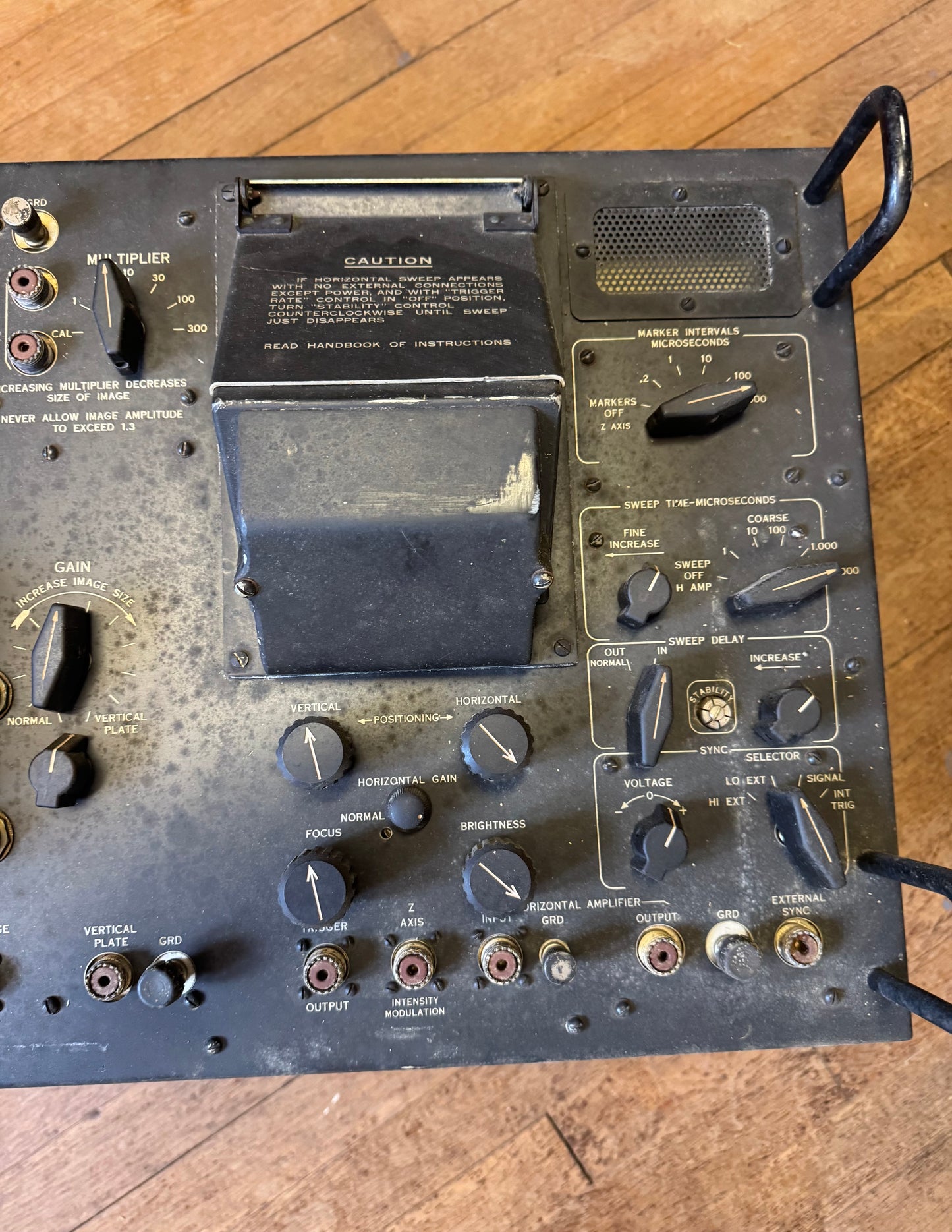 U.S. military TS-239/UP oscilloscope/radar test unit, marked TS-239/UP