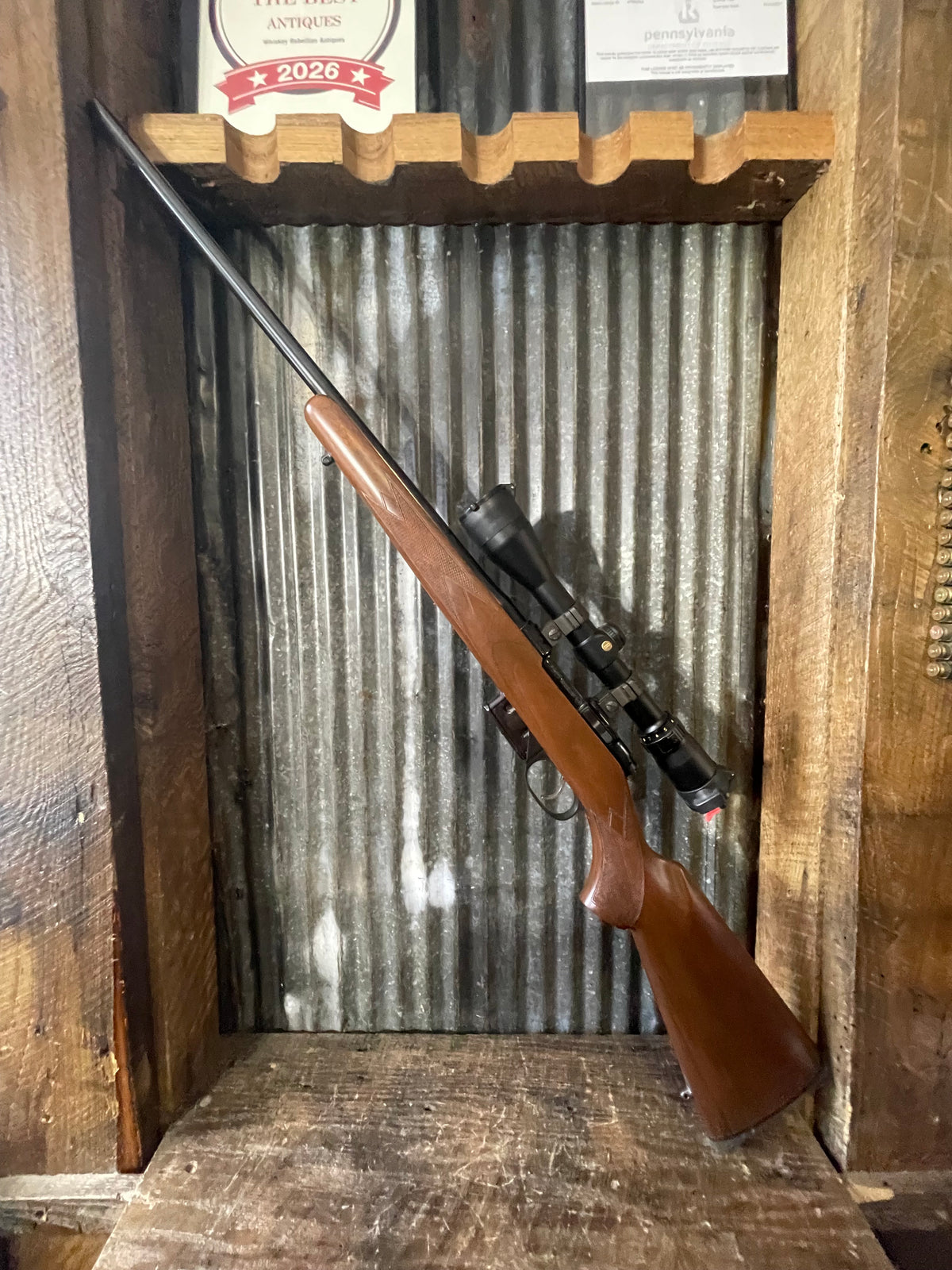 CZ 527 American .22 Hornet – Bushnell Elite 3-9x Scope – Czech Made