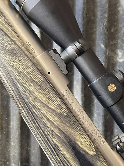 Howa Model 1500 Stainless .30-06 – Boyd’s Thumbhole Laminate – Leupold Vari-X III 4.5-14x40