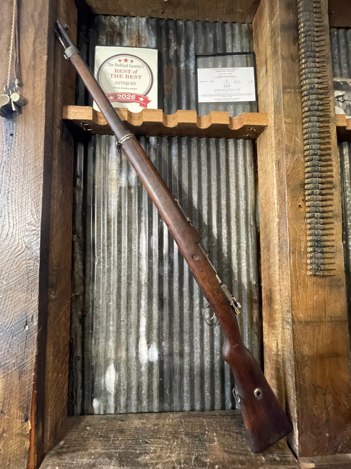 Turkish Ankara Mauser Model 1938 8mm Mauser Bolt Action Military Rifle