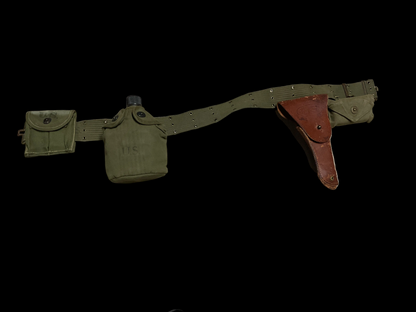 WWII US Army Pistol Belt Rig