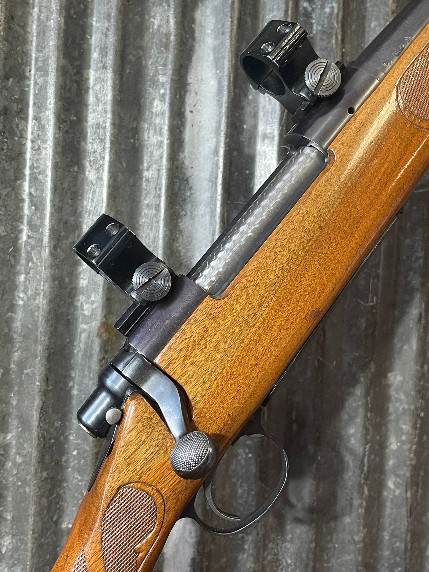 Early Remington Model 700 BDL .270 Winchester Bolt Action Rifle — Gloss Walnut Stock w/ Scope Rings