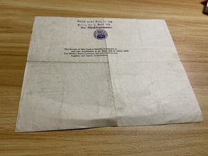 Original 1918-1919 Allied Occupation of Germany Bonn Identity Card Photo ID-Post-WWI