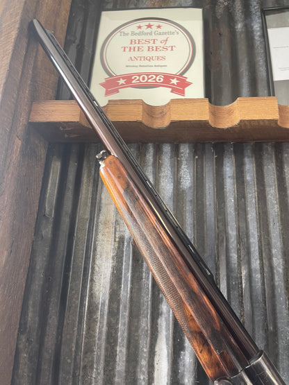 Exceptional 1950s Cosmi Brevettato Special-Order 12 Gauge – Three-Barrel Set – Case-Hardened Receiver – English Straight-Hand Stock – Original Fitted Case – Robert Foman Provenance