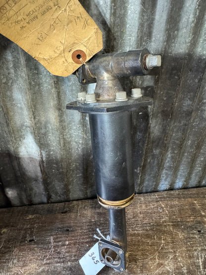 WWII U.S. Navy Waveguide Rotary Joint Assembly with Inspection Tag