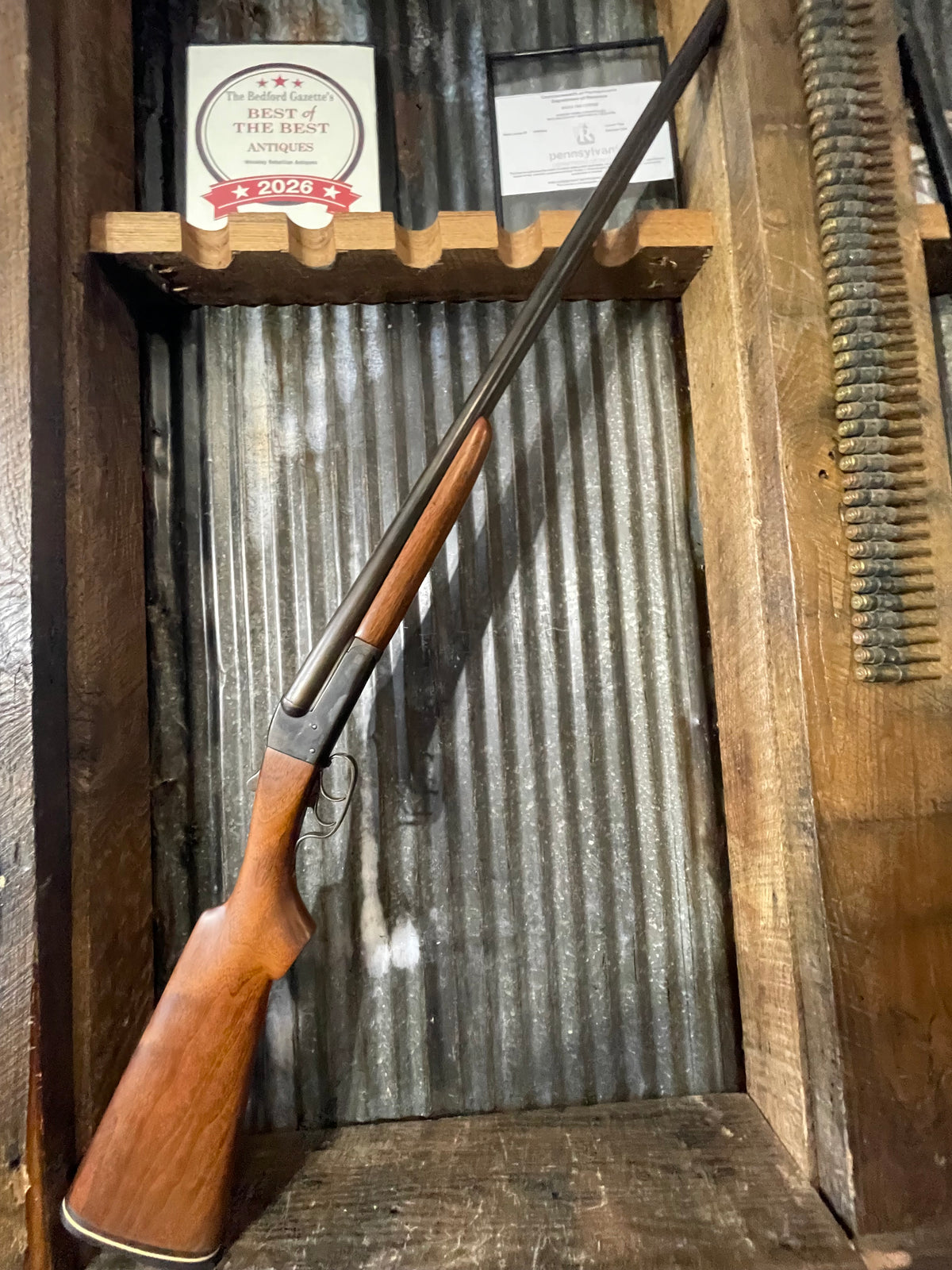 Springfield Stevens Model 5000 16 Gauge Side-by-Side Shotgun