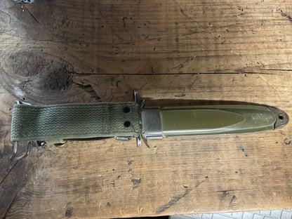 U.S. M6 MILPAR Bayonet w/ M8A1 Scabbard-M14 Vietnam Era