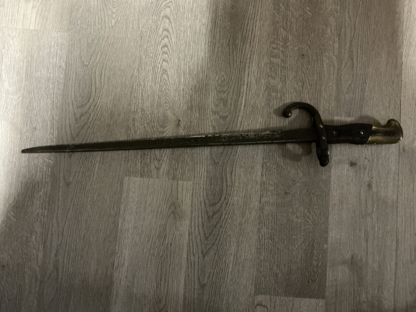 French Model 1897 Gras Sword Bayonet-No Scabbard