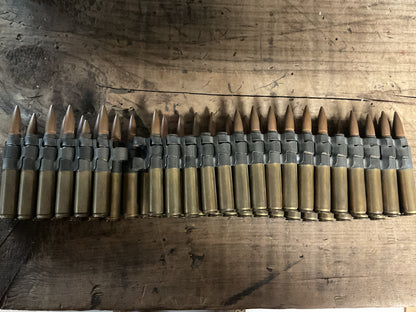 M1919/M1917 Style Disintegrating Machine Gun Ammo Belt w/ Dummy Rounds