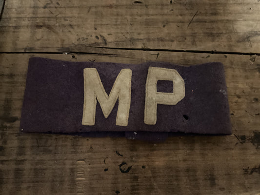 Vietnam-era MP Helmet and Armband