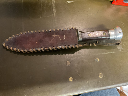WWII Theatre Knife (P) on sheath