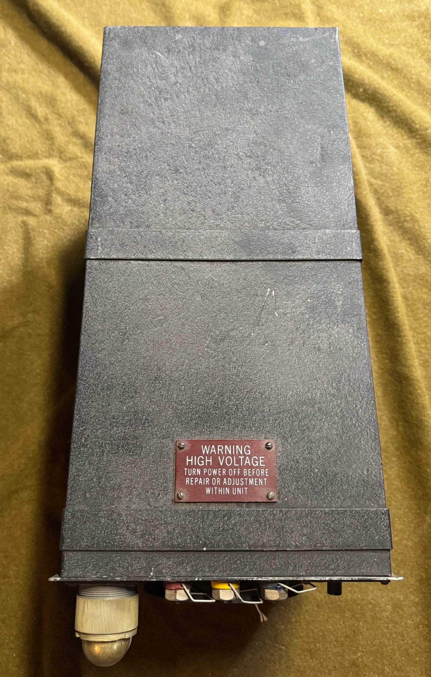 WWII U.S. Radar Indicator ID-6B/APN-4 – Aircraft Radar Display Unit
