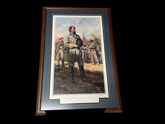 “Colonel of the Confederacy” by Don Troiani, 1980’s Autographed