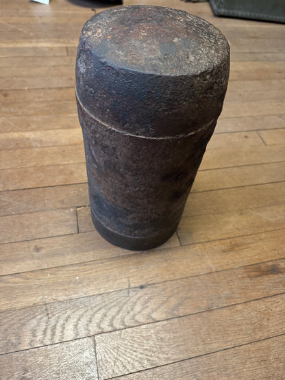 Confederate 7” Brooke Bolt - Civil War Naval Artillery Projectile - 120 lb