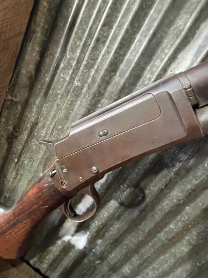 National Firearms Co. 16 Gauge Pump Shotgun – Early Slide Action – Vintage American Shotgun