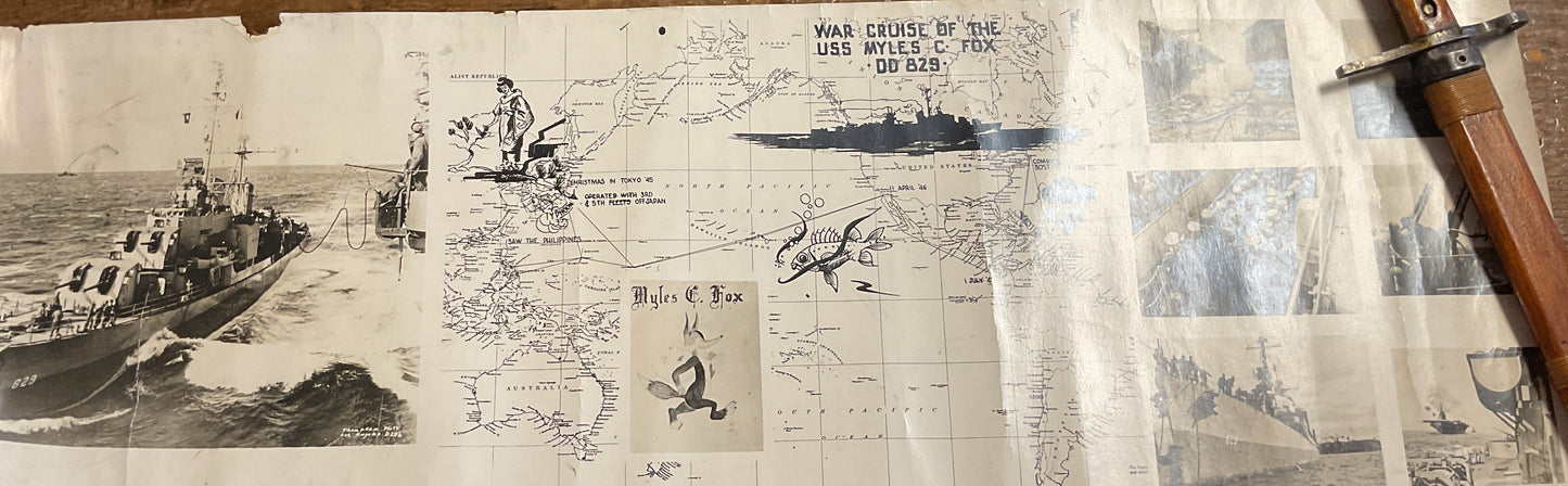 Documented WWII Japanese Rifle and Pacific Grouping brought home from Japan by local veteran Kenneth Blair Cupp