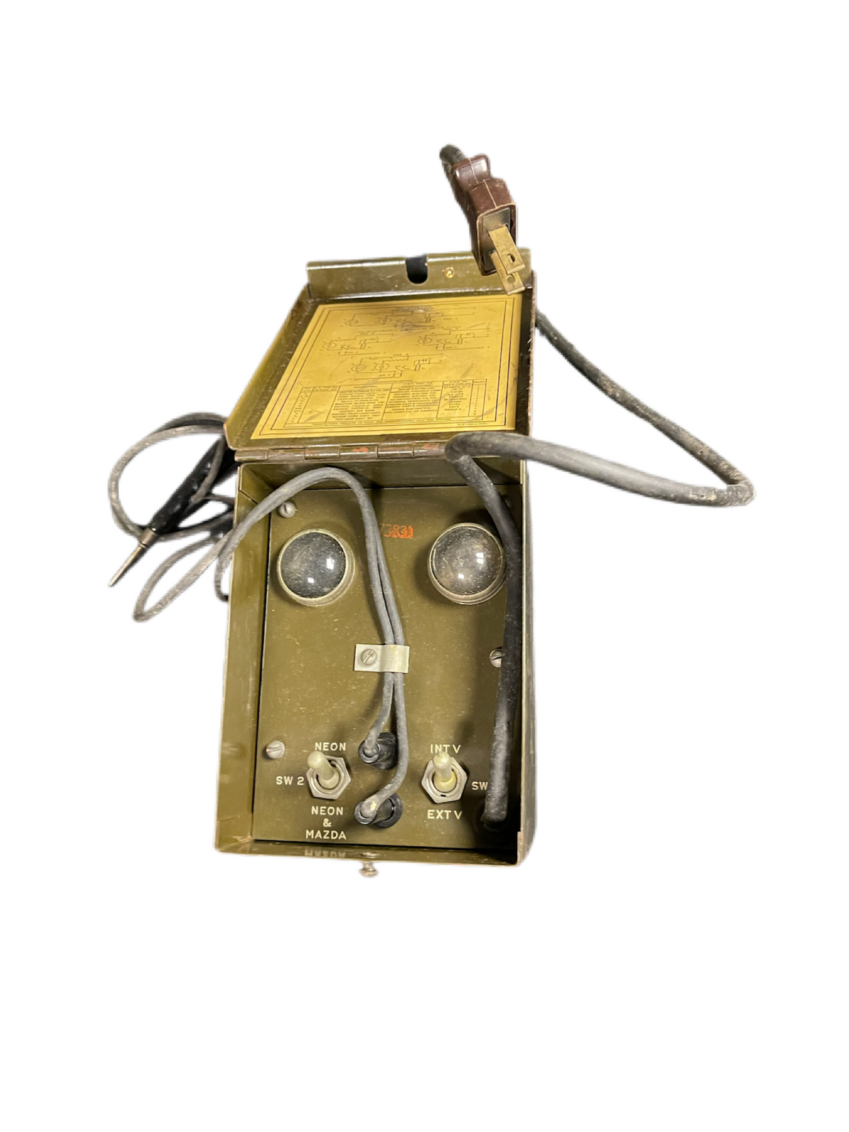 WWII U.S. Army Signal Corps Teletype Test Kit – Test Unit I-236, Reine ...